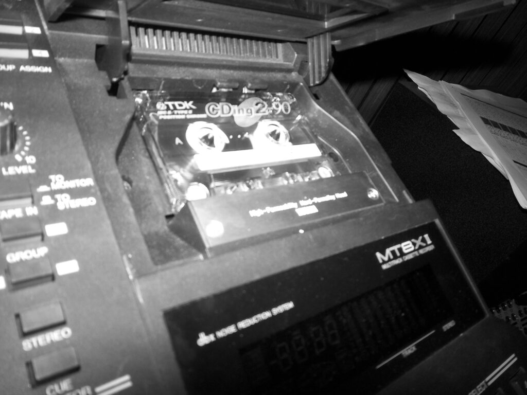 Ricky Jamaraz's Yamaha MT8Xii cassette recorder