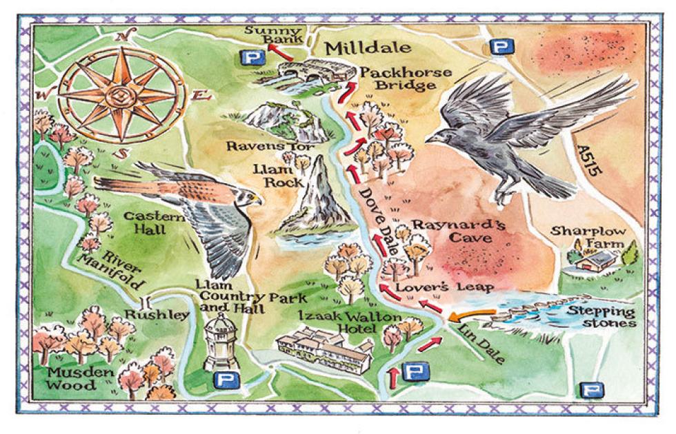 Peak District Map